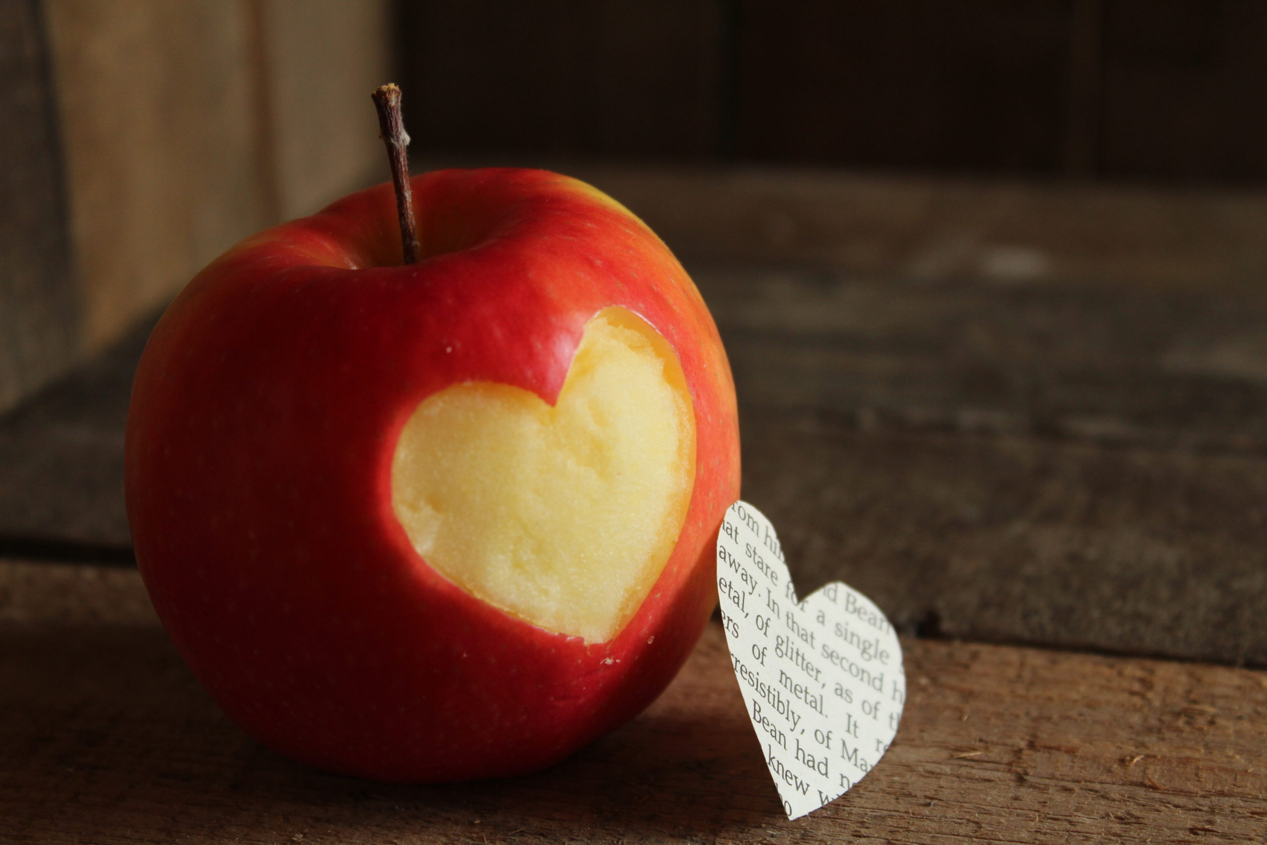 pomme coeur